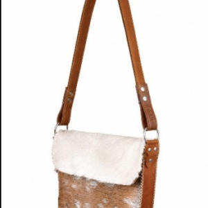 premium handcrafted deer hide satchel