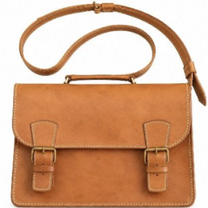 premium leather oldschool messenger bag