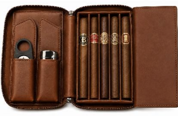 premium veg tanned cigar travel case premium veg tanned cigar travel case