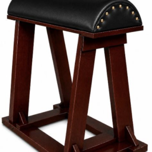 leather seated saddle stand